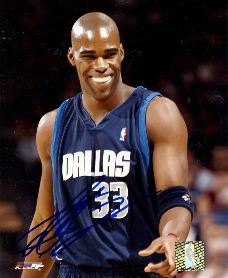ANTAWN JAMISON DALLAS MAVERICKS SIGNED AUTOGRAPHED 8X10 PHOTO W/COA