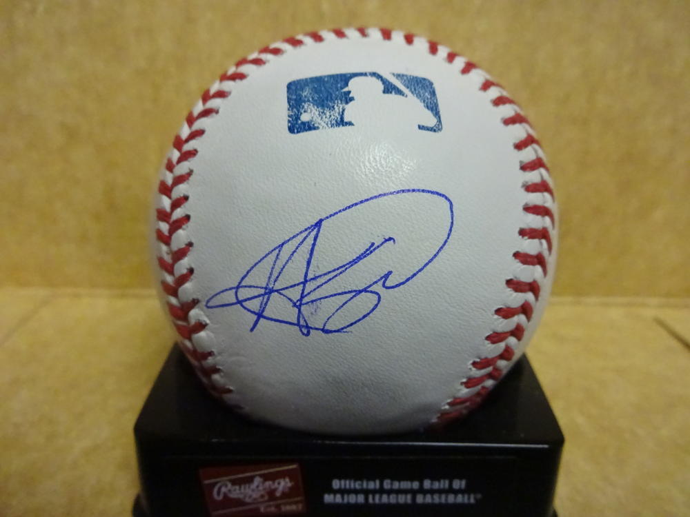 YAISON ARENCIO SAN DIEGO PADRES SIGNED M.L. BASEBALL W/COA