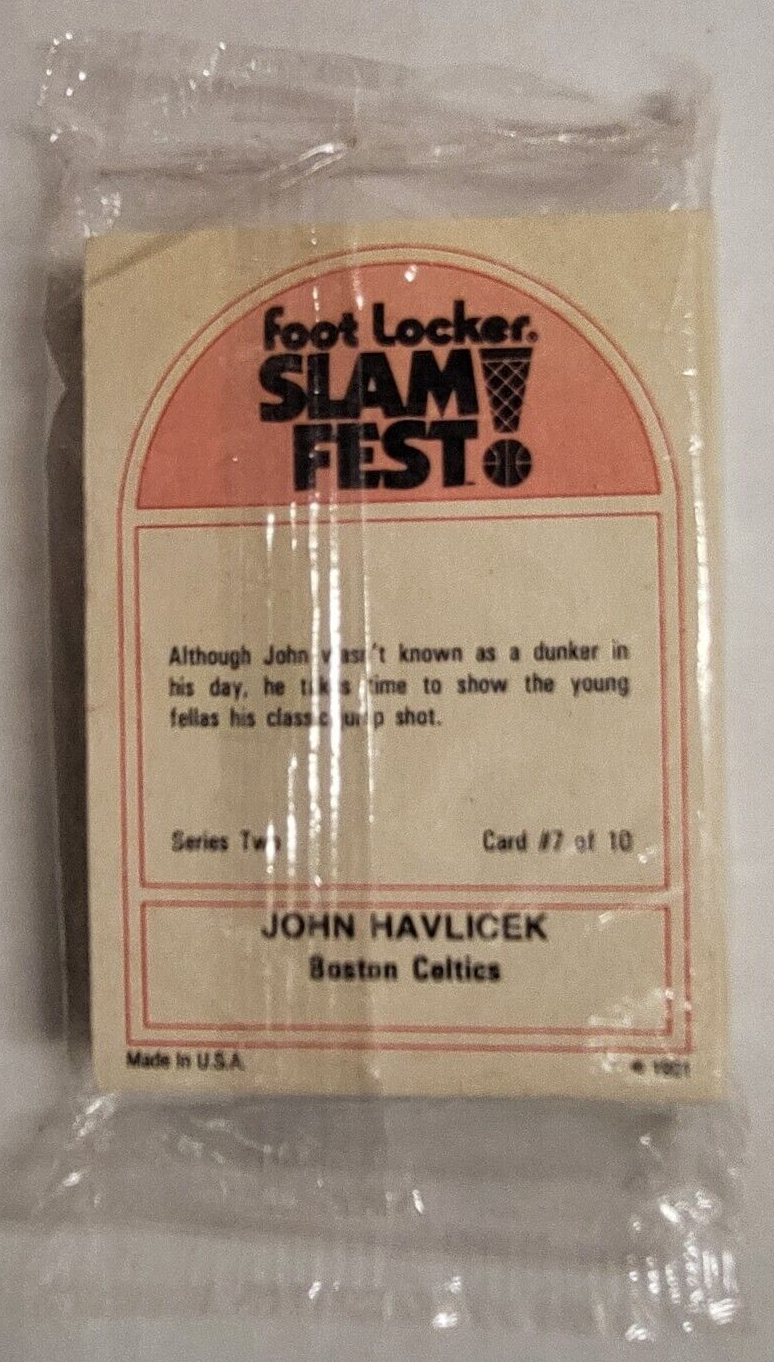 1991 FOOT LOCKER SLAM FEST SETS BASKETBALL CARDS