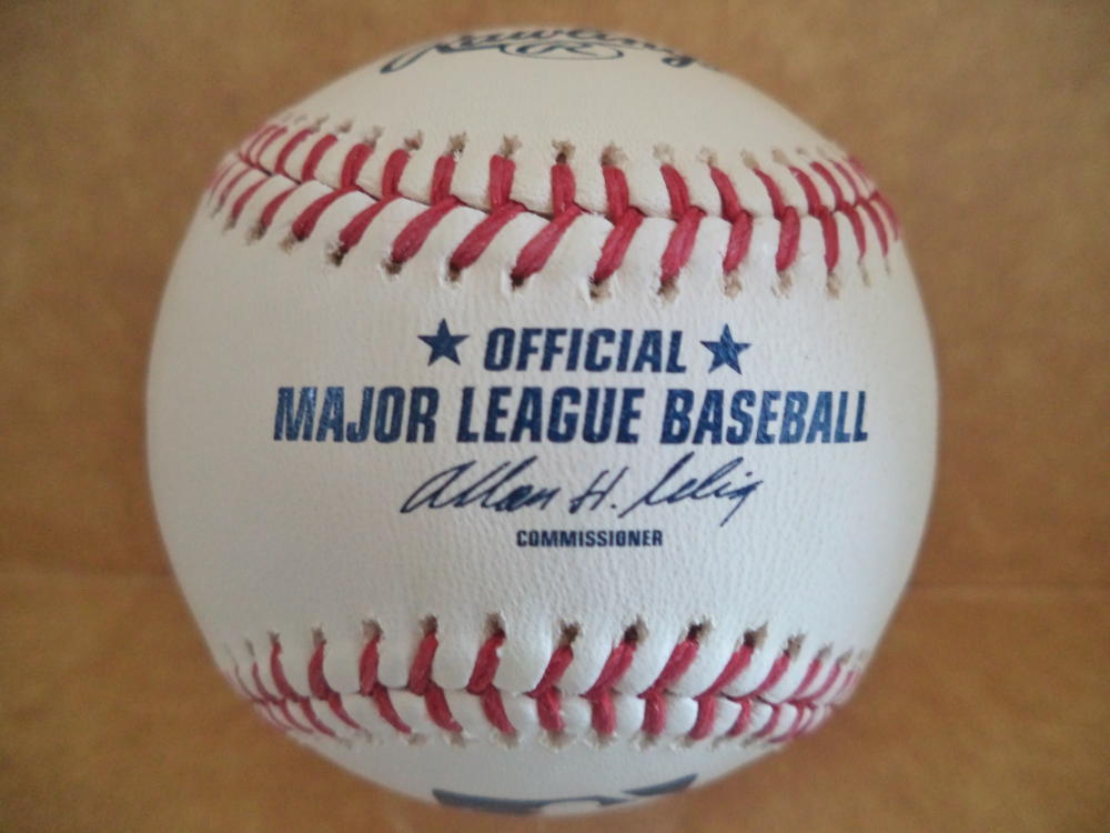 CARLOS MONASTERIOS LOS ANGELES DODGERS SIGNED AUTO M.L. BASEBALL W/COA