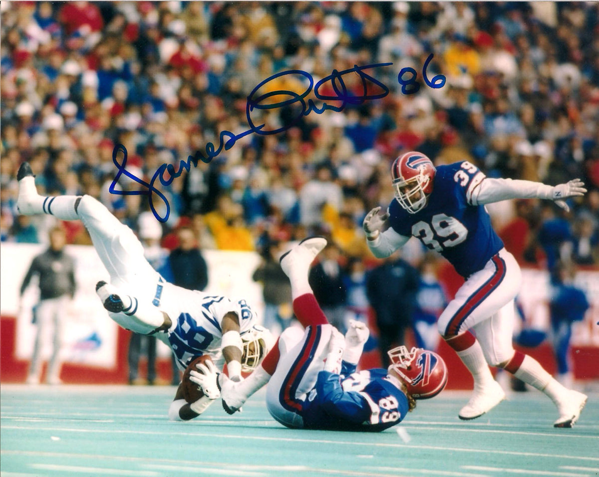 JAMES PRUITT INDIANAPOLIS COLTS AUTOGRAPHED SIGNED 8X10 PHOTO W/COA