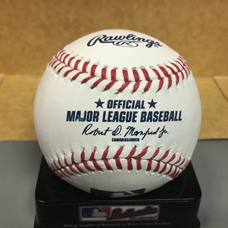 RANDALL DELGADO ARIZONA DIAMONDBACKS M.L. SIGNED BASEBALL W/COA
