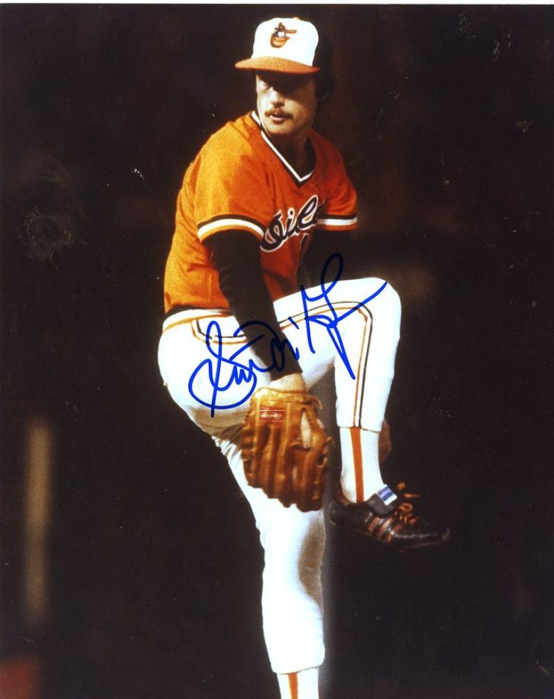 SCOTT MCGREGOR BALTIMORE ORIOLES SIGNED AUTOGRAPHED 8X10 PHOTO W/COA