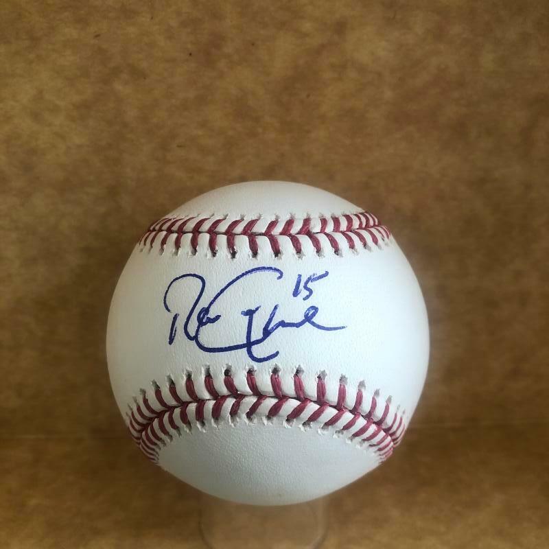 RON GARDENHIRE DETROIT TIGERS SIGNED AUTOGRAPHED M.L. BASEBALL BECKETT S58980