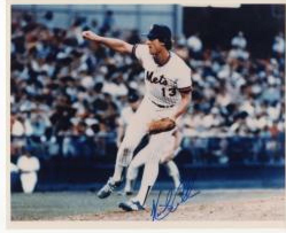 NEIL ALLEN NEW YORK METS SIGNED AUTOGRAPHED 8X10 W/ COA