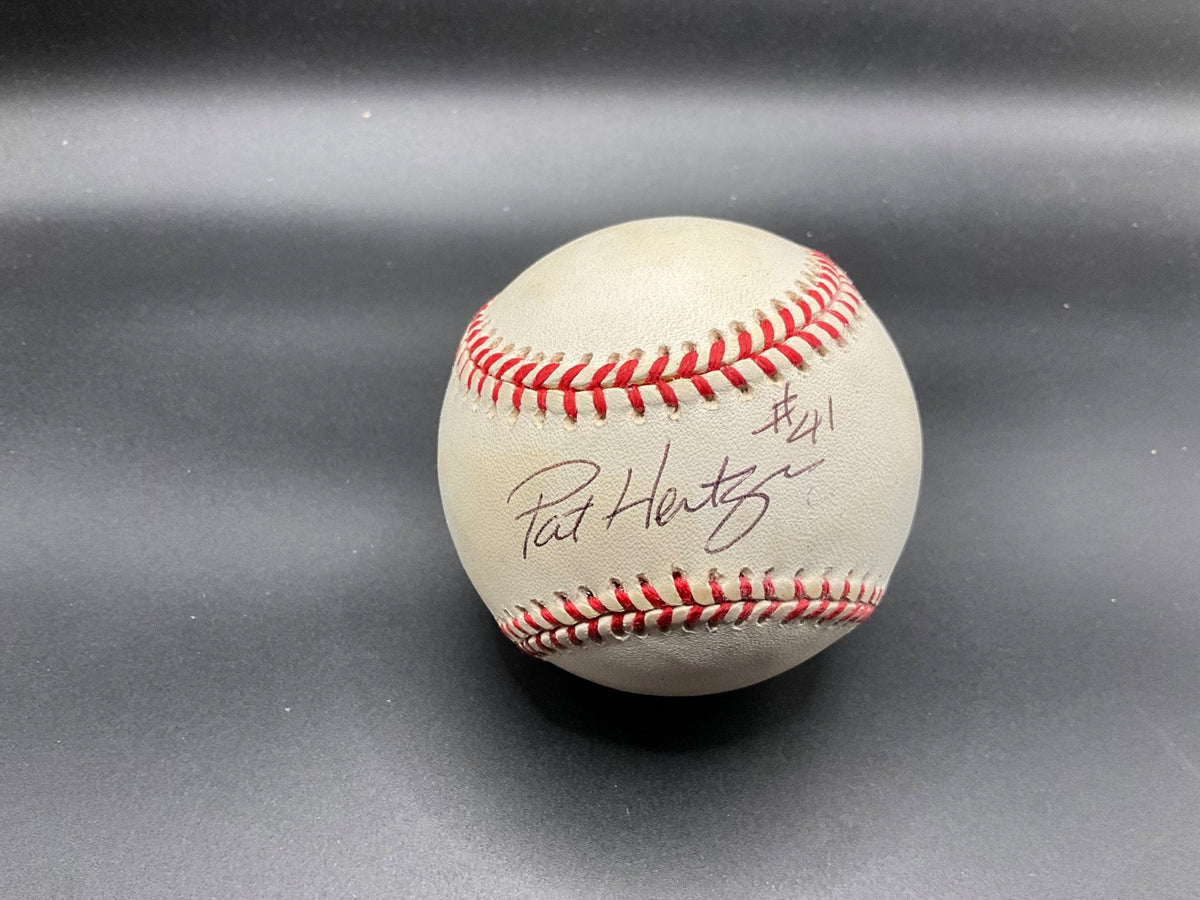 Pat Hentgen #41 Signed Baseball Blue Jays Orioles Cardinals Auto Ball Beckett