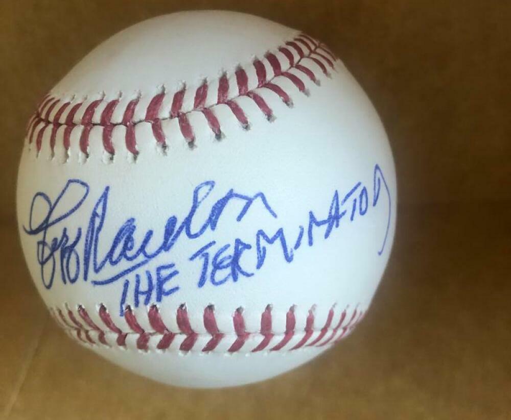 JEFF REARDON "THE TERMINATOR" SIGNED AUTOGRAPHED M.L. BASEBALL BECKETT Y12941
