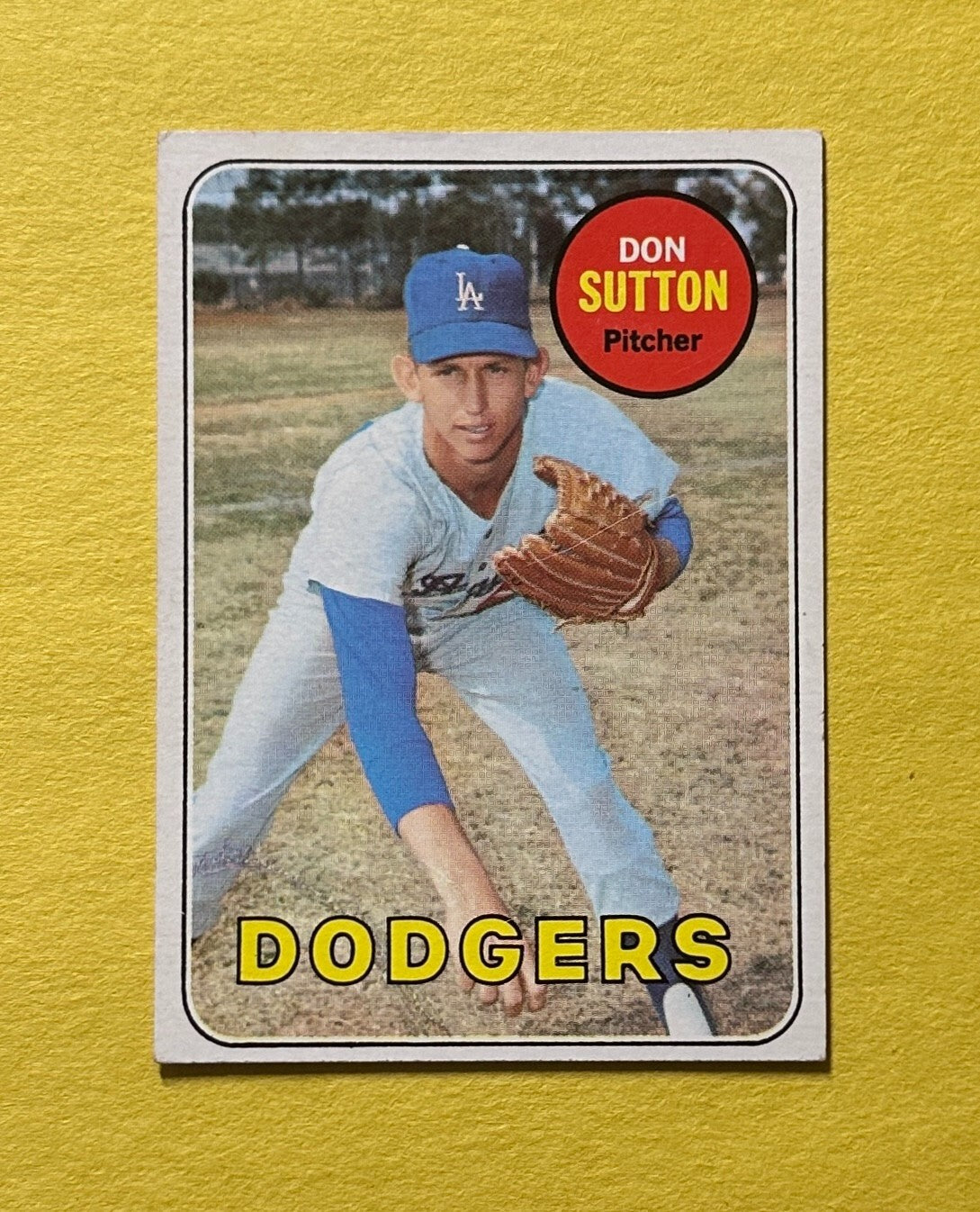 1969 TOPPS DON SUTTON #216 DODGERS HOF