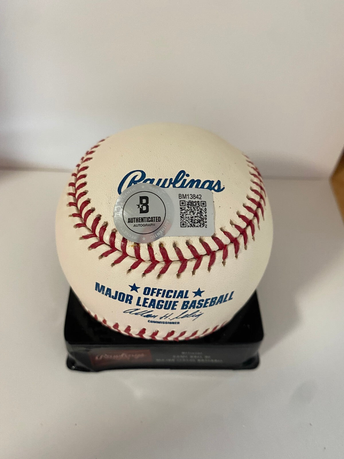 PETER GAMMONS ESPN SIGNED AUTOGRAPHED M.L. BASEBALL BECKETT AUTHENTIC *