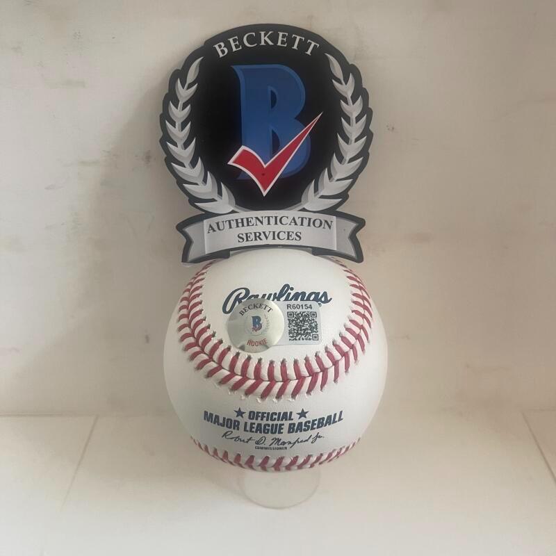JOSE SALAS MARLINS/TWINS SIGNED AUTO M.L. BASEBALL BAS AUTHENTICATED