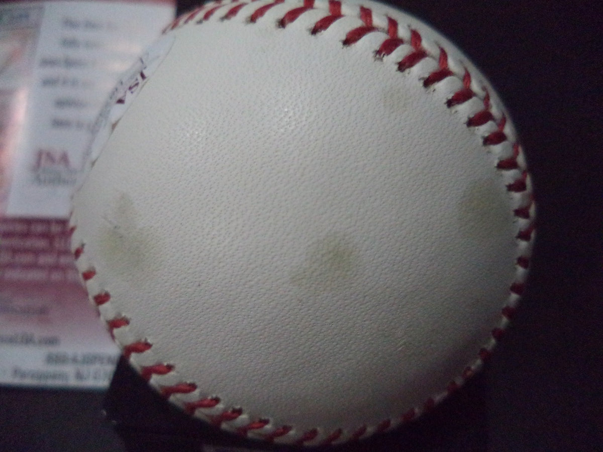 BEN REVERE PHILADELPHIA PHILLIES SIGNED AUTOGRAPH M.L BASEBALL JSA COA #H87486