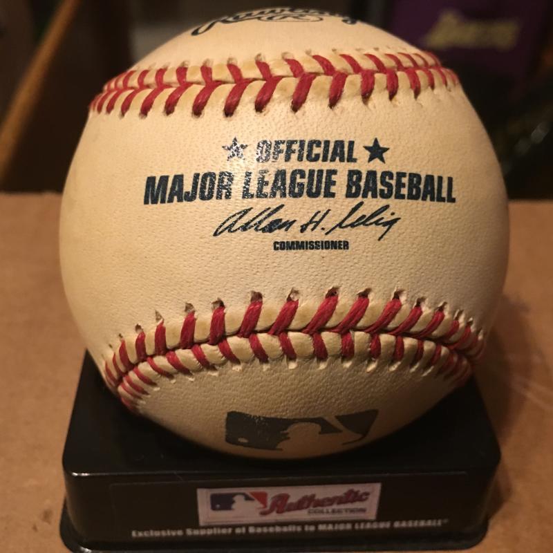 MICHAEL TUCKER REDS/GIANTS M.L.SIGNED BASEBALL W/COA