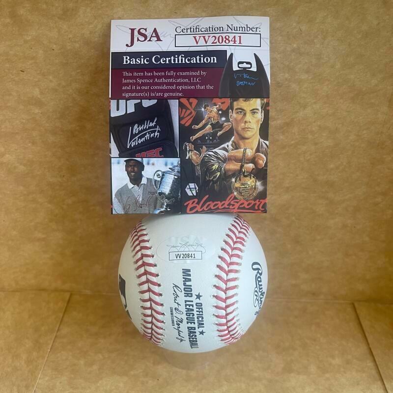 TERRY PENDLETON  91 NL BATTING CHAMP SIGNED AUTOGRAPHED M.L.BASEBALL JSA VV20841