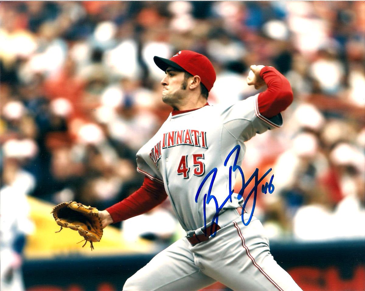 BILL BRAY CINCINNATI REDS AUTOGRAPHED SIGNED 8X10 PHOTO W/COA