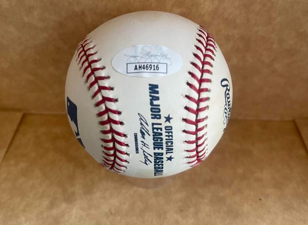 PAUL O'NEILL REDS/YANKEES  SIGNED AUTOGRAPHED M.L. BASEBALL JSA STICKER ONLY