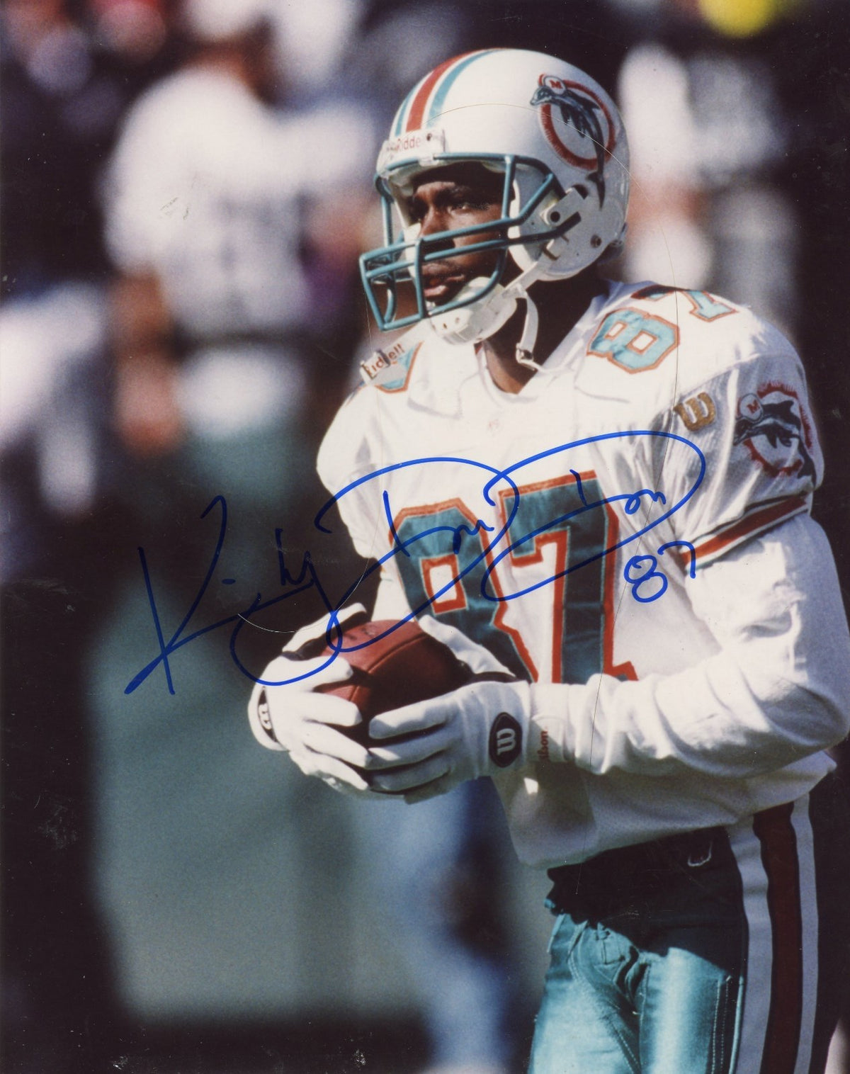 KIRBY  DAR DAR  MIAMI  DOLPHINS    AUTOGRAPHED    SIGNED  8X10  PHOTO