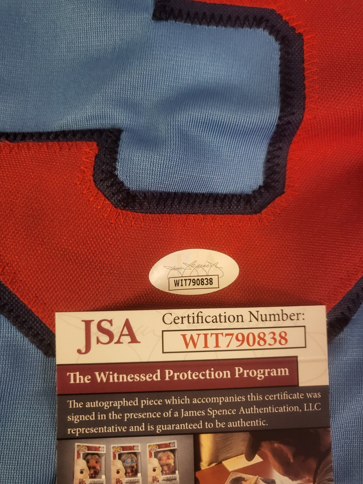 JUAN YEPEZ #13 ST. LOUIS CARDINALS SIGNED AUTOGRAPHED CUSTOM JERSEY XL JSA