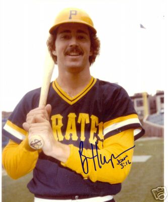 BRIAN HARPER PITTSBURGH PIRATES SIGNED 8X10 PHOTO W/COA