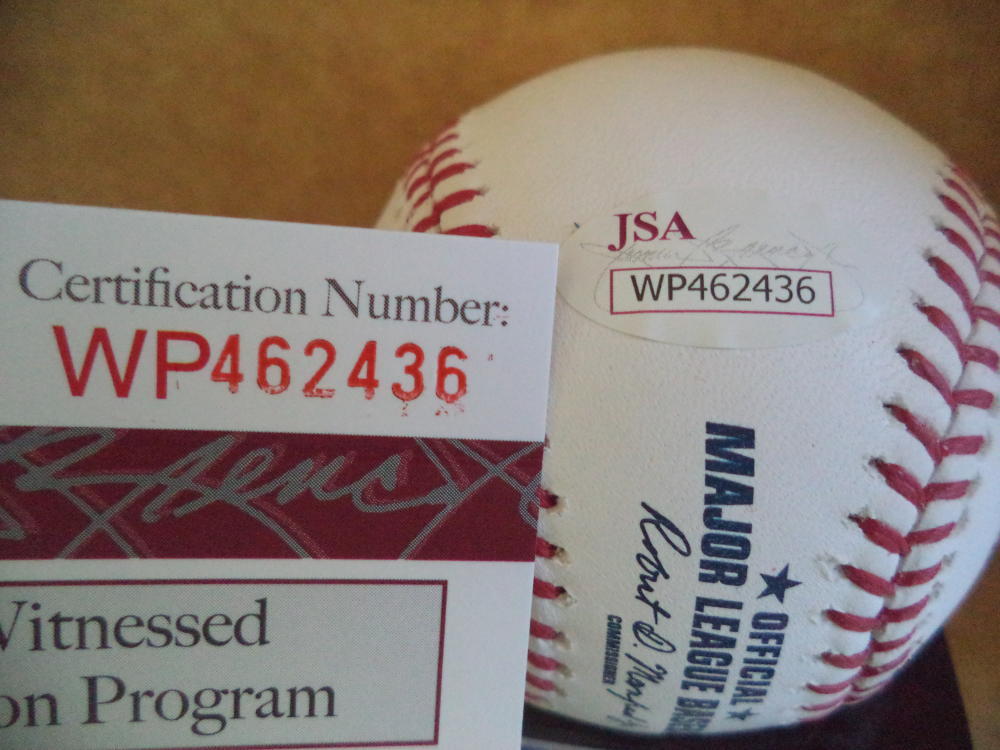 MANUEL MARGOT SAN DIEGO PADRES SIGNED AUTO ML BASEBALL JSA WP462436