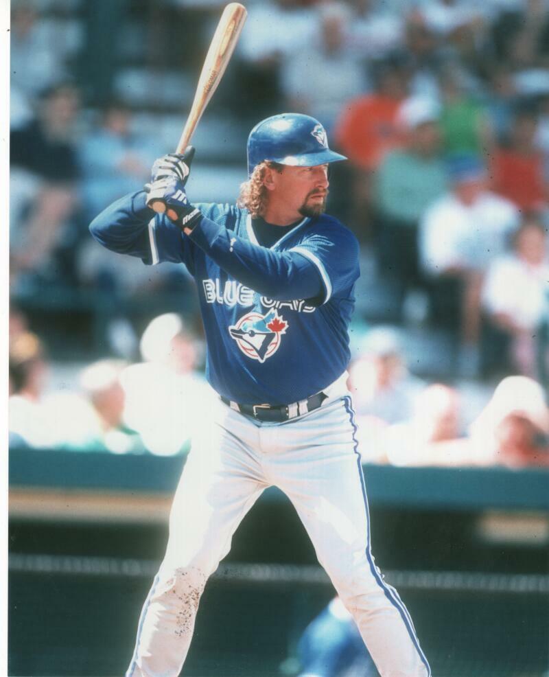 CHARLIE O'BRIEN TORONTO BLUE JAYS UNSIGNED 8X10 PHOTO