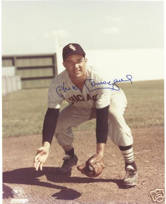 CHICO CARRASQUEL CHICAGO WHITE SOX SIGNED 8X10 PHOTO