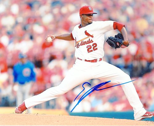EDWIN  JACKSON    ST.  LOUIS  CARDINALS   SIGNED 8X10