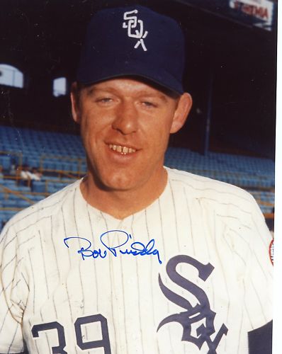 BOB  PRIDDY  CHICAGO  WHITE SOX      SIGNED 8X10 PHOTO