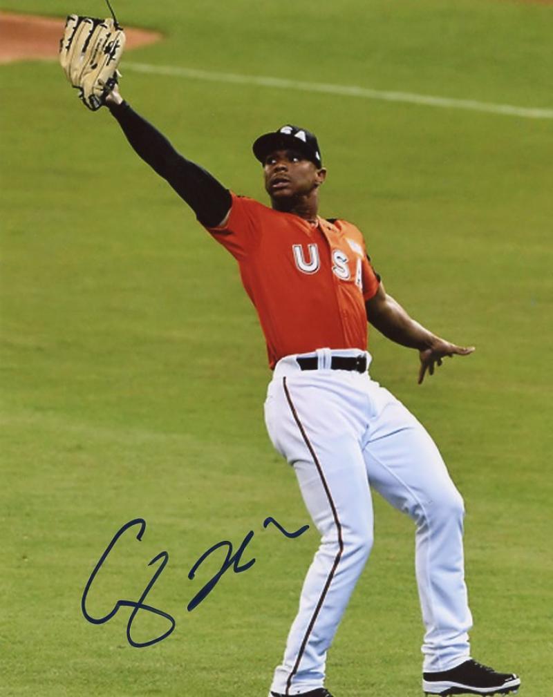 COREY RAY USA/MILWAUKKE BREWERS SIGNED AUTOGRAPHED 8X10 PHOTO W/COA 
