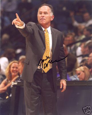 JIM O'BRIEN INDIANA PACERS SIGNED 8X10 PHOTO W/COA