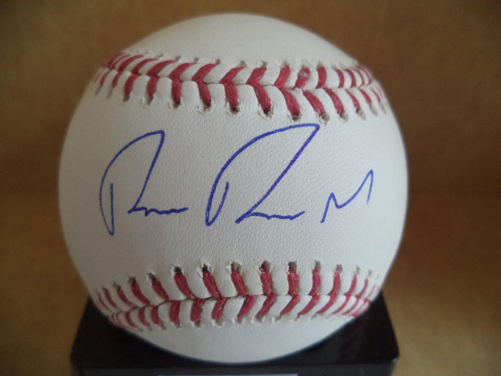 RONIEL RAUDES BOSTON RED SOX SIGNED AUTOGRAPHED M.L. BASEBALL W/COA