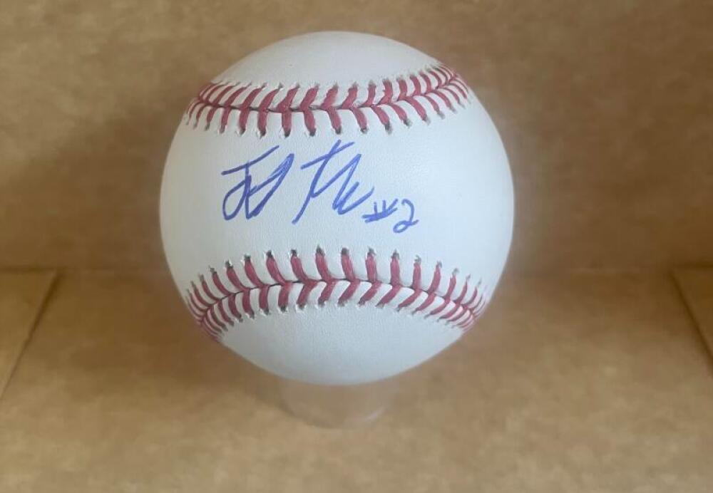 JOSE TORRES REDS SIGNATURE DEBUT SIGNED AUTO M.L. BASEBALL JSA SD140112