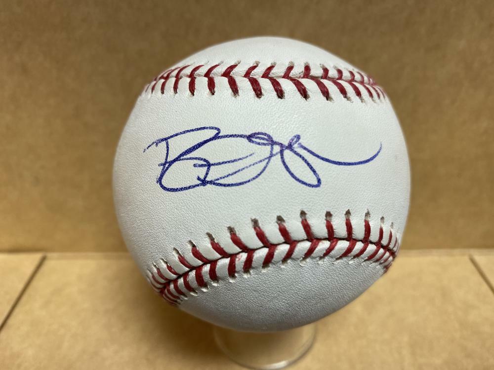 RYAN GOLESKI CLEVELAND INDIANS SIGNED AUTOGRAPHED M.L. BASEBALL W/ COA