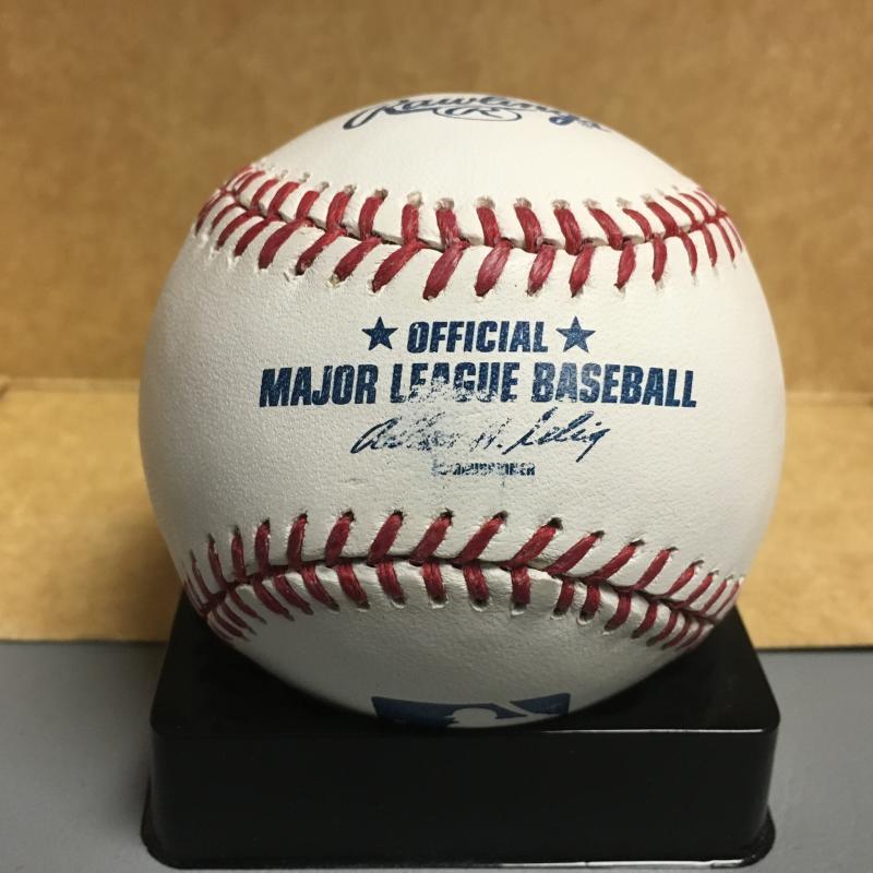 DARIUS DAY TEXAS RANGERS M.L. SIGNED BASEBALL W/COA