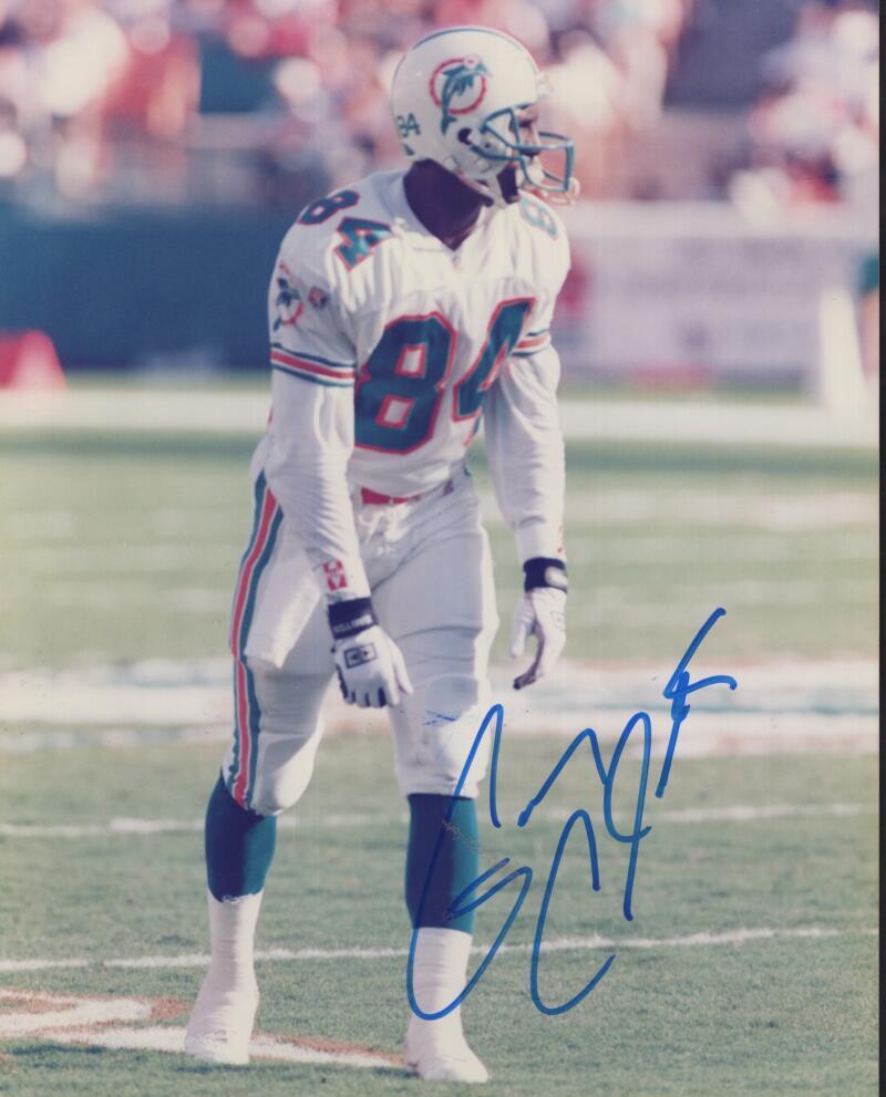DON MCNEAL DOLPHINS SIGNED AUTOGRAPHED 8X10 PHOTO W/ COA