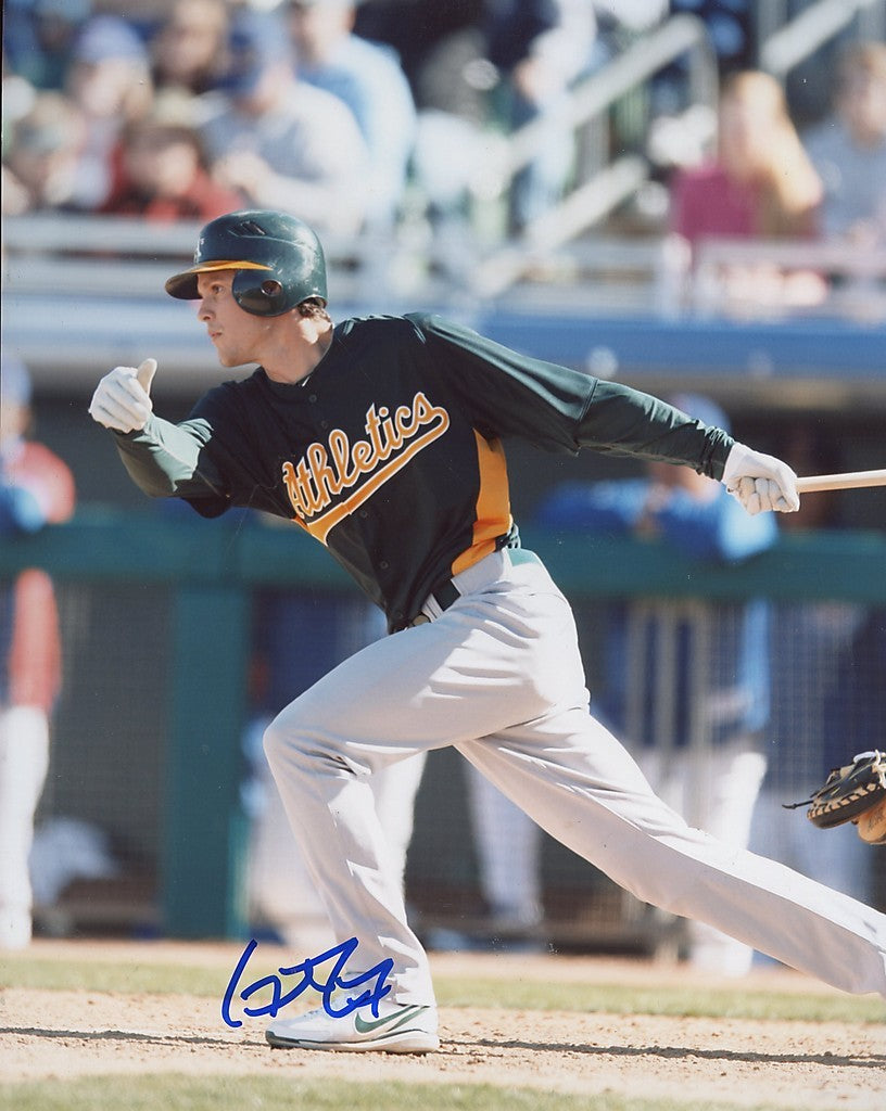 GRANT  GREEN  OAKLAND  A'S    SIGNED 8X10