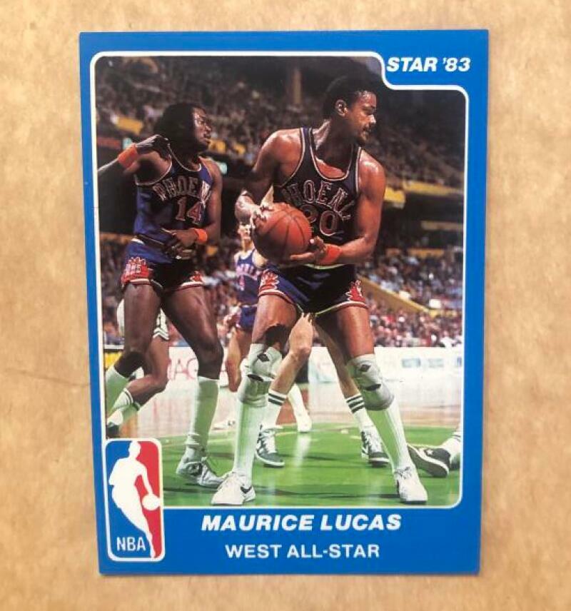 1983 STAR COMPANY ALL STAR GAMESET MAURICE LUCAS #19