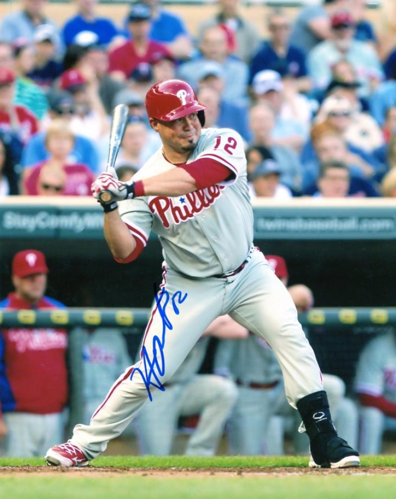 HUMBERTO QUINTERO PHILADELPHIA PHILLIES SIGNED AUTOGRAPHED 8X10 PHOTO W/COA