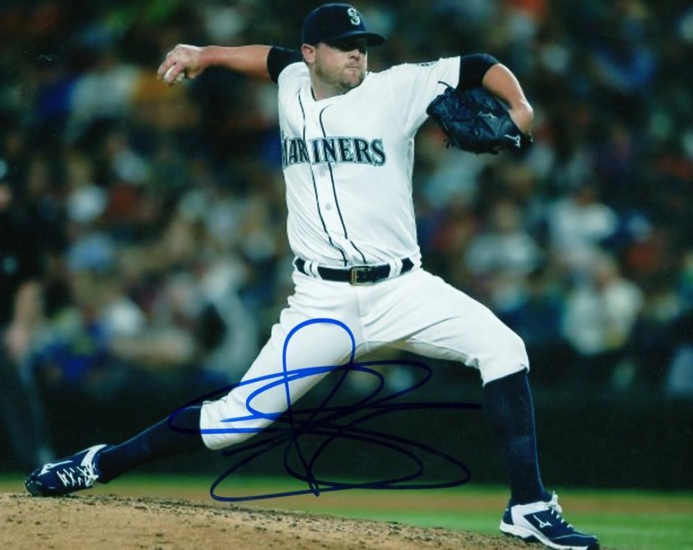 DREW STOREN SEATTLE MARINERS SIGNED AUTOGRAPHED 8X10 PHOTO W/COA