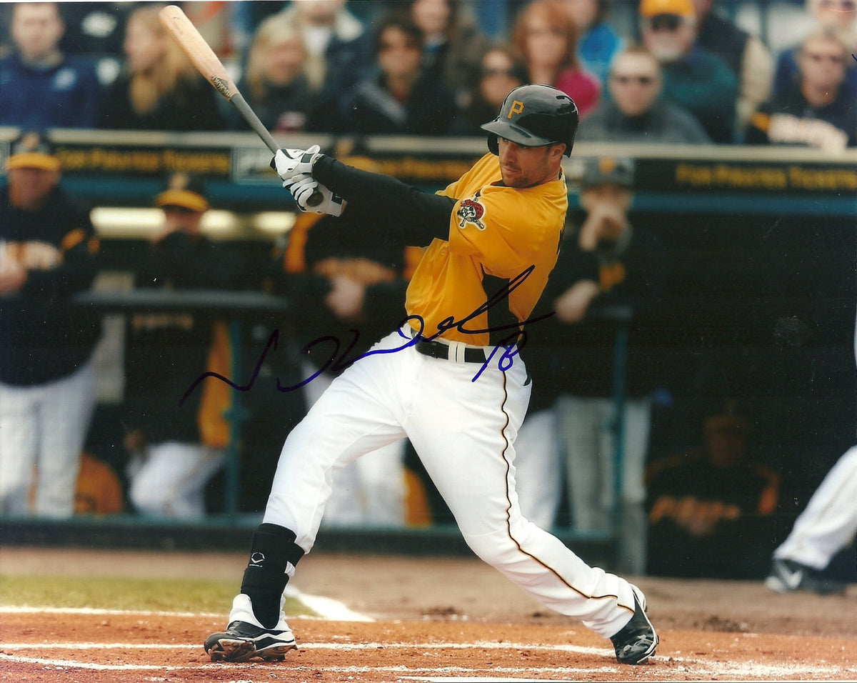 NEIL WALKER PITTSBURGH PIRATES SIGNED AUTOGRAPHED 8x10 PHOTO W/COA YELLOW JERSEY