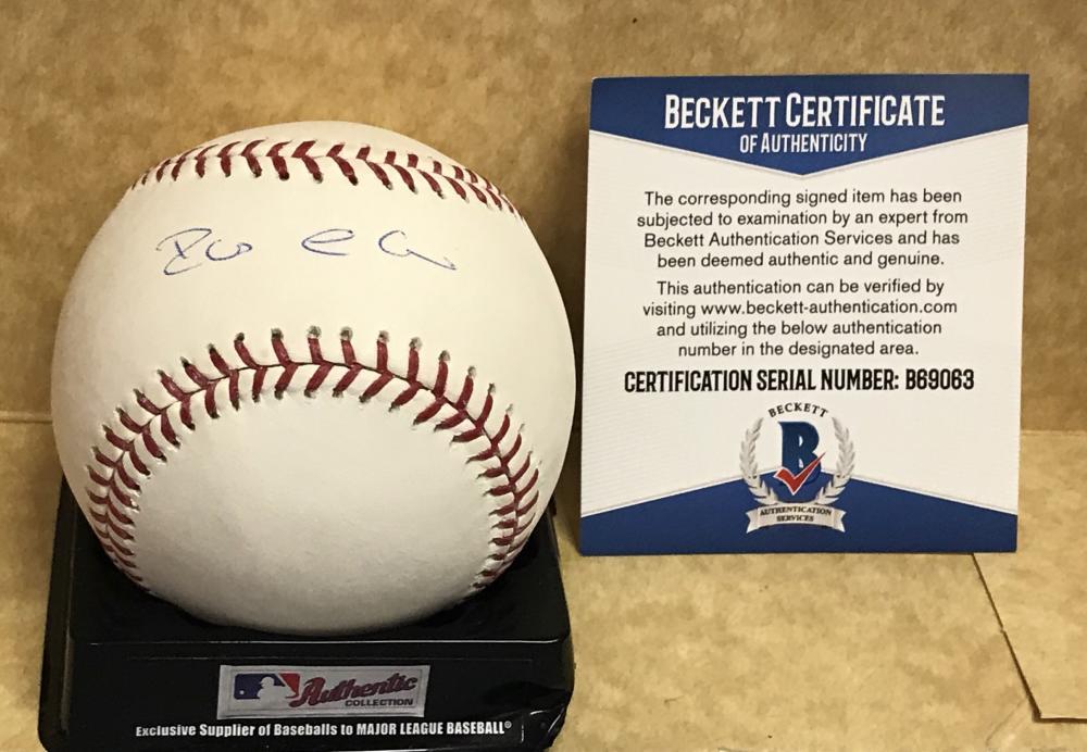 ROBINSON CANO SEATTLE MARINERS SIGNED M.L. BASEBALL  BECKETT AUTH. B69063