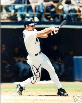 ERIC OWENS SAN DIEGO PADRES SIGNED 8X10 PHOTO W/COA