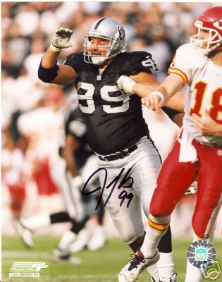 JOSH TAVES OAKLAND RAIDERS  SIGNED 8X10