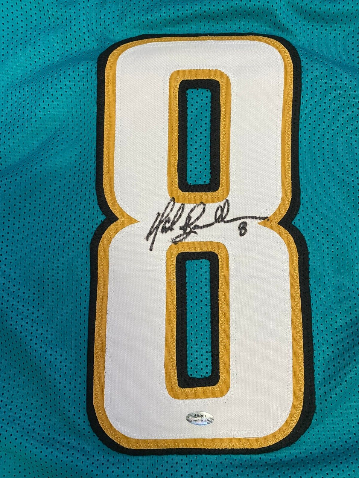 MARK BRUNELL JACKSONVILLE JAGS SIGNED AUTOGRAPH CUSTOM JERSEY SIZE XL SCHWARTZ