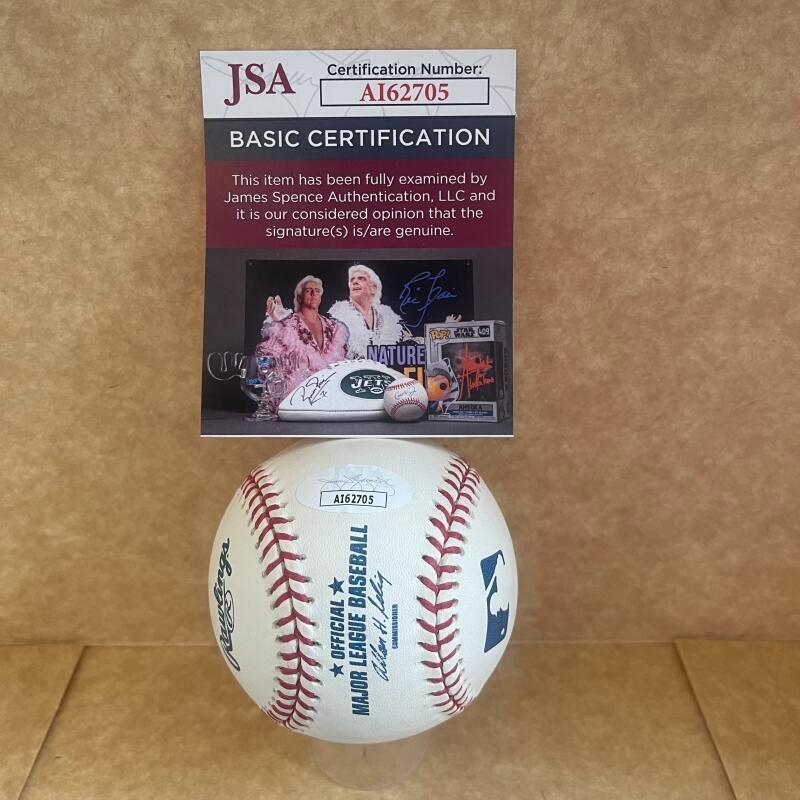 MIKE SCHMIDT PHILLIES HOF 05 SIGNED AUTOGRAPHED M.L. BASEBALL JSA AI62705