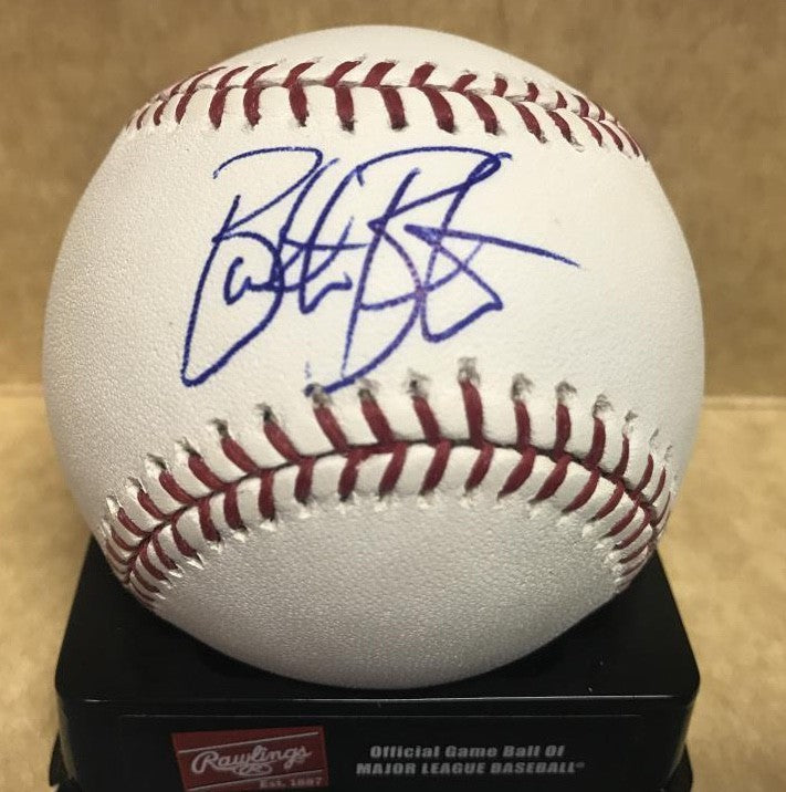 BUTCH BENTON NEW YORK METS/CUBS/INDIANS SIGNED M.L. BASEBALL W/COA