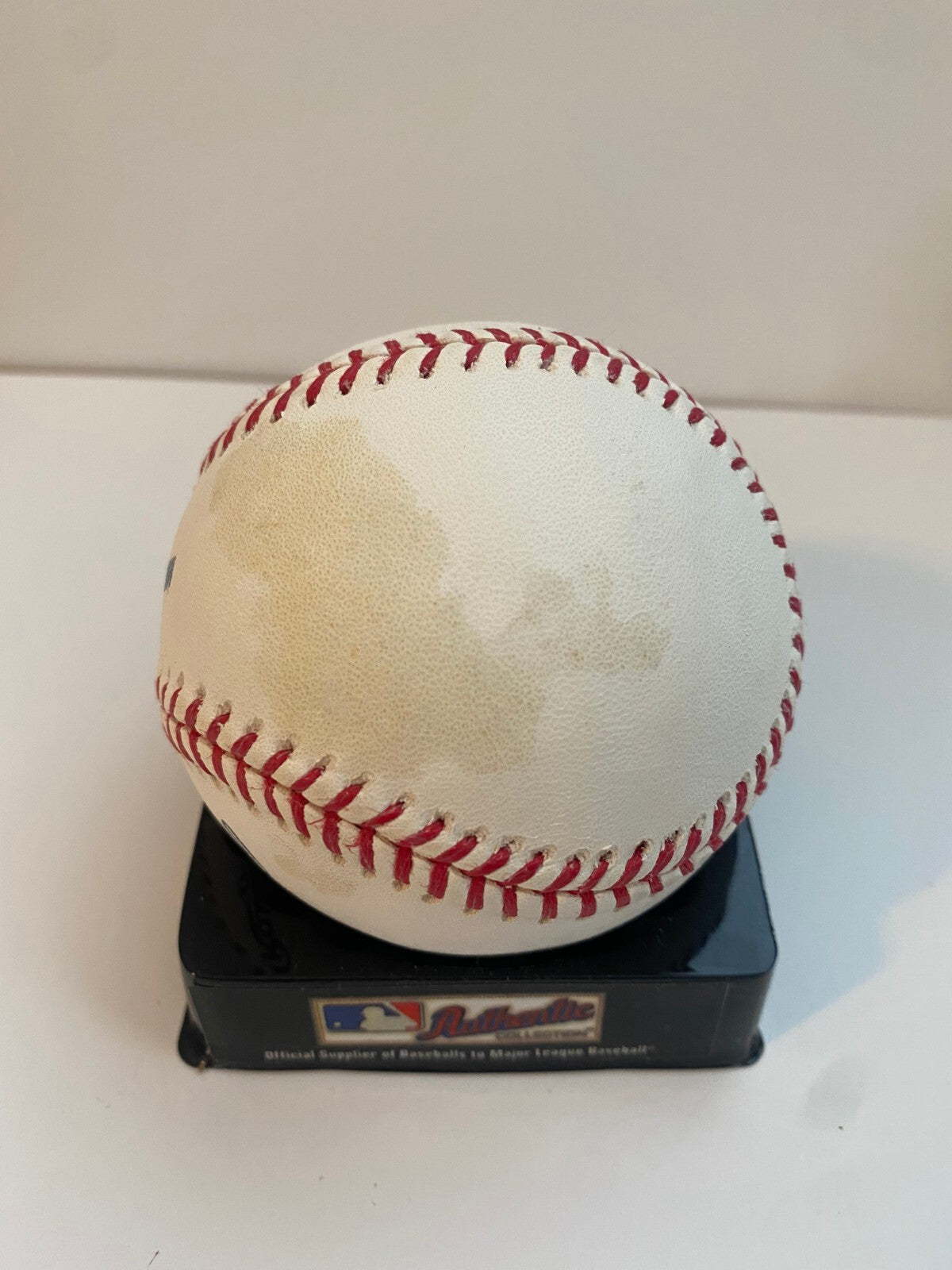 EMILIO BONIFACIO FLORIDA MARLINS SIGNED AUTOGRAPHED M.L.  BASEBALL W/COA W/CUBE