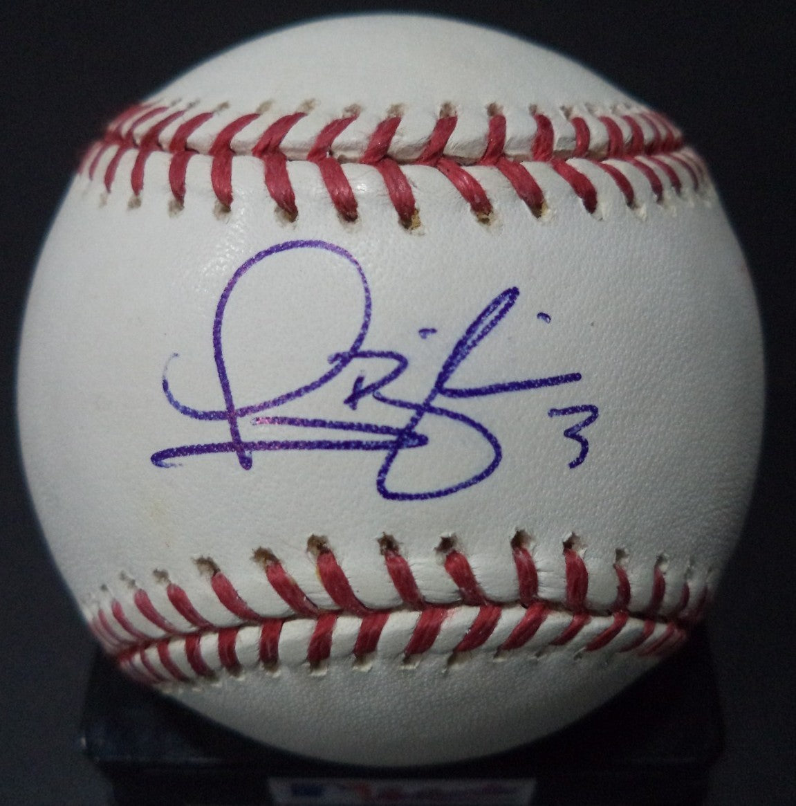 LARRY BIGBIE DODGERS/ORIOLES AUTOGRAPHED SIGNED ROMLB BASEBALL W/COA