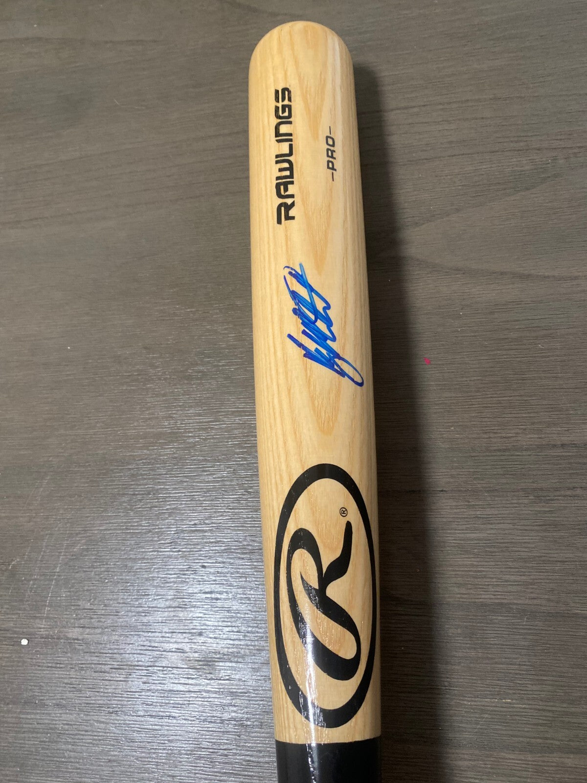 RYAN MOUNTCASTLE BALTIMORE ORIOLES SIGNED AUTOGRAPH BIG STICK BASEBALL BAT JSA