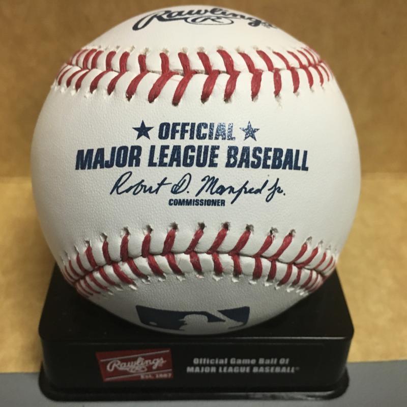 SCOTT SIZEMORE NEW YORK YANKEES M.L. SIGNED BASEBALL W/COA