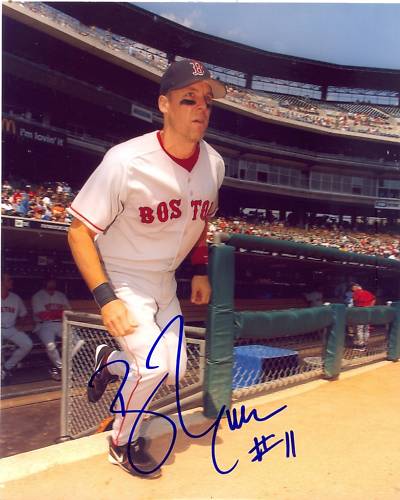 BILL MUELLER BOSTON RED SOX SIGNED 8X10 PHOTO W/COA